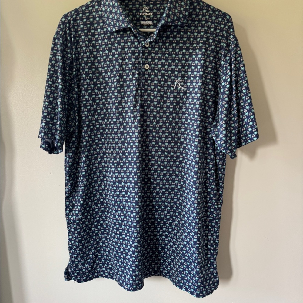 Rhoback Navy Polo